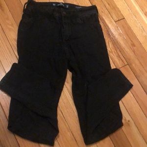 High rise skinny black jeans from hollister